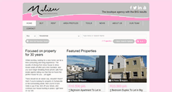 Desktop Screenshot of milieuproperties.com